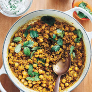 Joshua McFadden's Spiced Brown Rice with Chickpeas